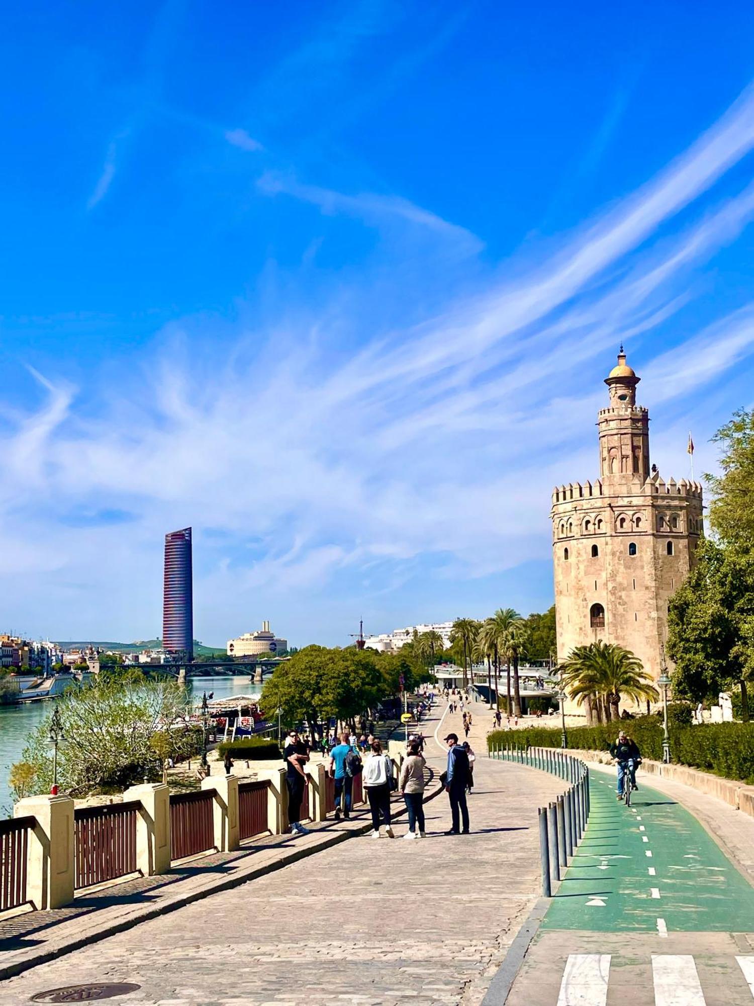 La Terraza De Triana Apartment Seville Luaran gambar