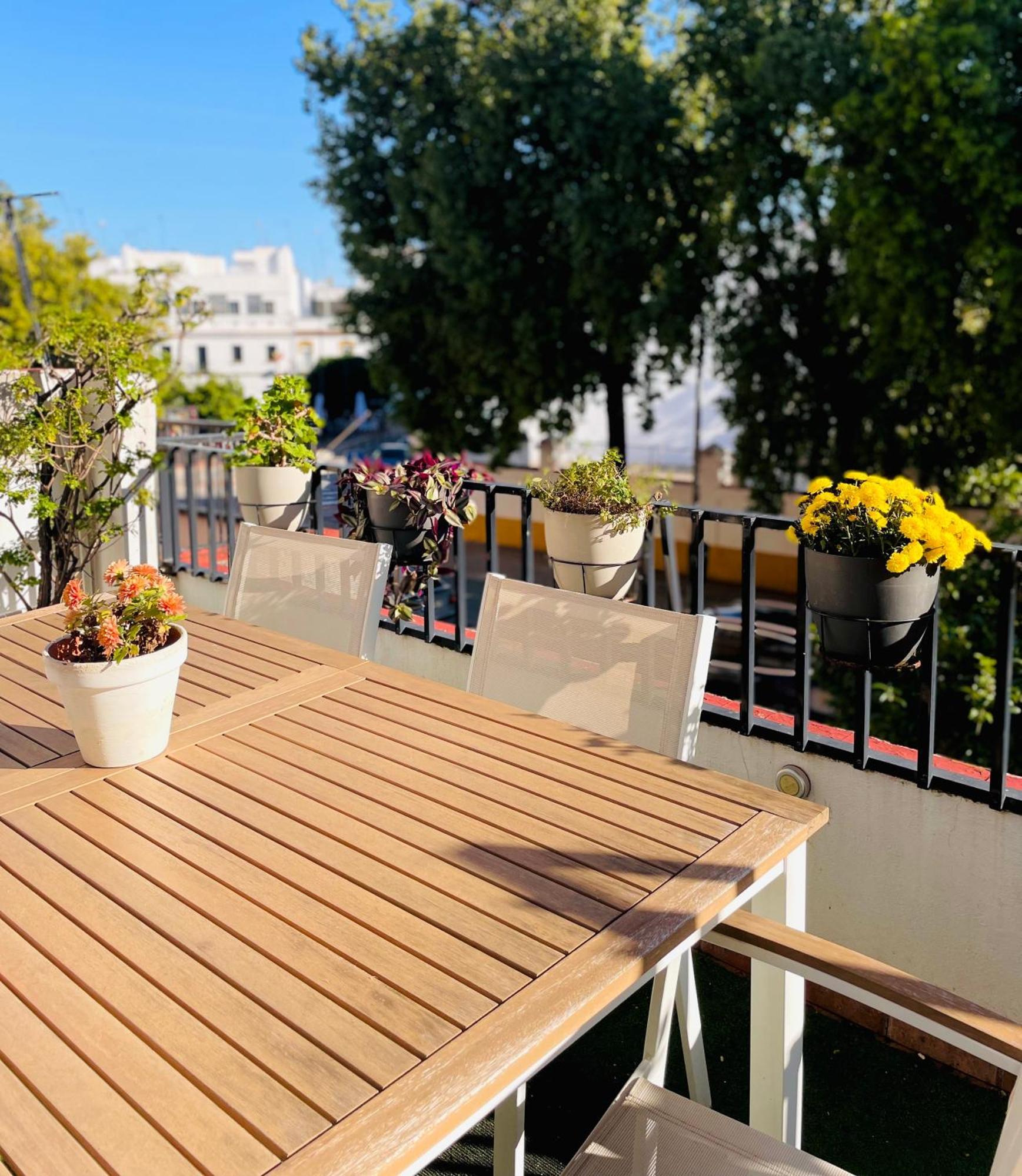 La Terraza De Triana Apartment Seville Luaran gambar